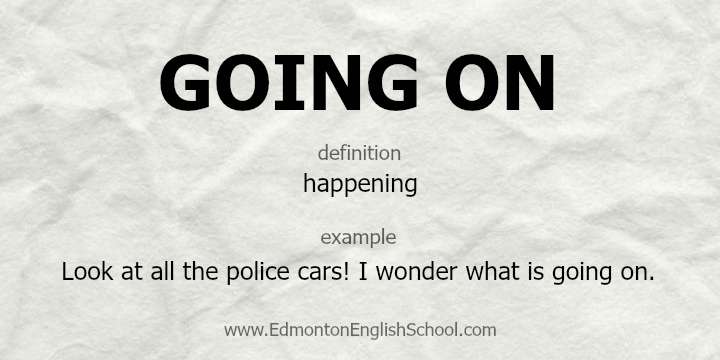 GOING ON - Edmonton English School